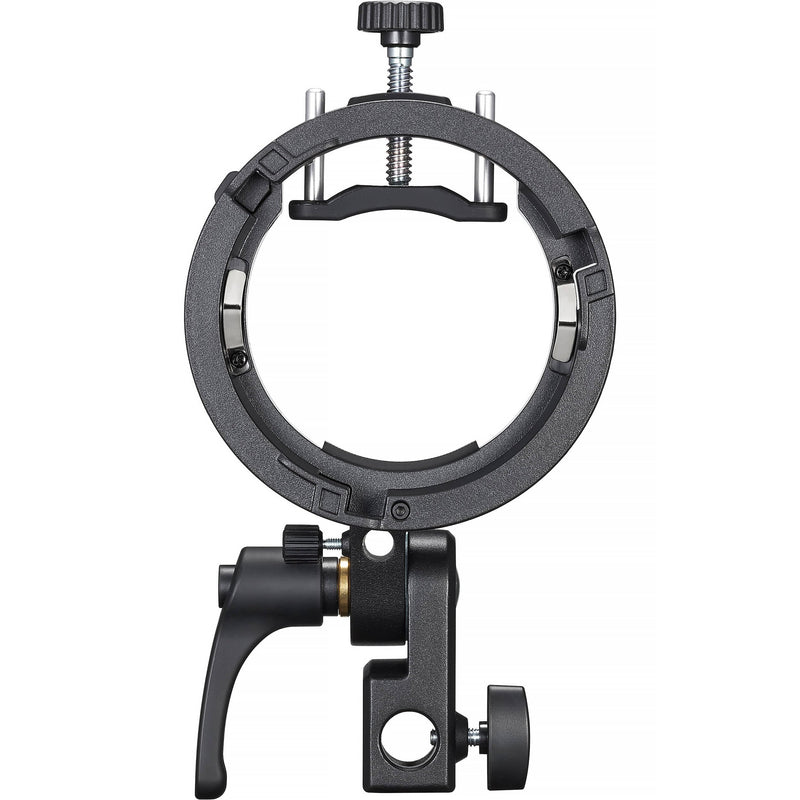 Godox Flash S3 Speedlite Bracket for On-Camera Flash, Adjustable Flash Mount with Bowens Mount Modifier Support for Softboxes and Reflectors, Lightweight Durable Design