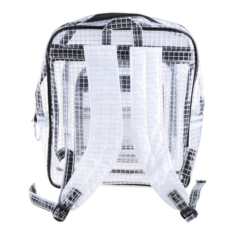 15.7inch Anti-Static Clear PVC Tool Backpack for Computer Repair, Static-Safe Storage for Electronics, Transparent Work Bag with Durable Design for Engineers & Technicians