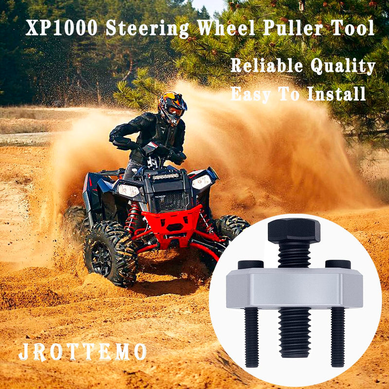 XP1000 Steering Wheel Puller Tool Compatible with Polaris RZR XP/XP4 1000 2014-2025/RZR 900 Trail 2015-2020/RZR & More Models