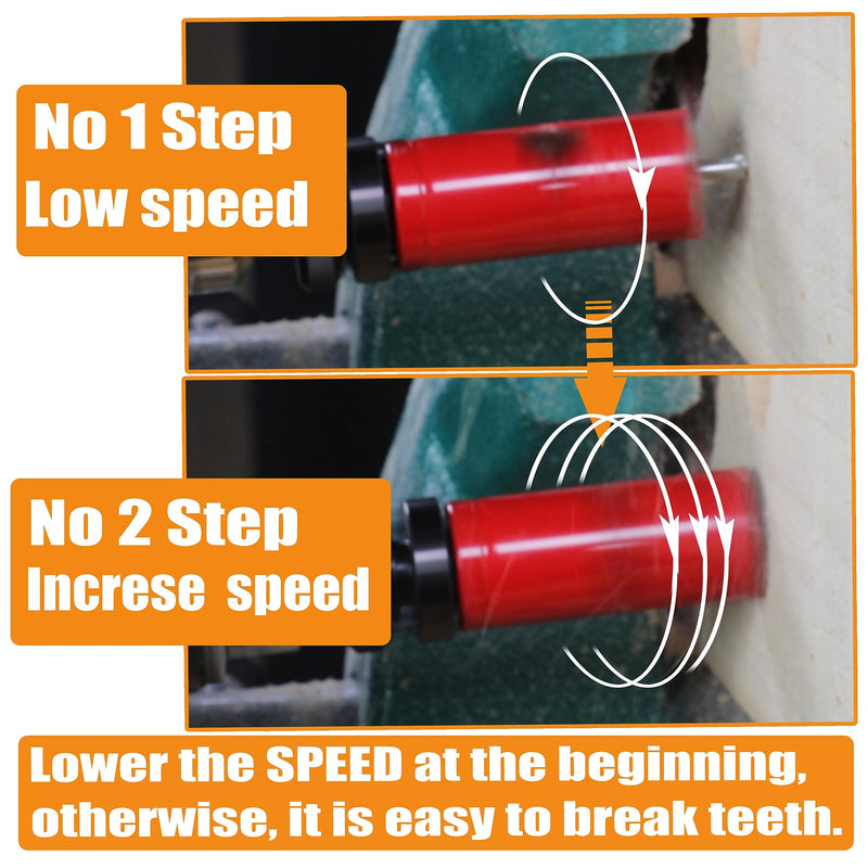 3-1/2 inch Carbide Hole Saw Bit Deep Cutting 2.36” for Multiple Material Hardy Plank Nail Embedded Wood Air Brick Up to 30X Longer Life 3-1/2"(89mm)