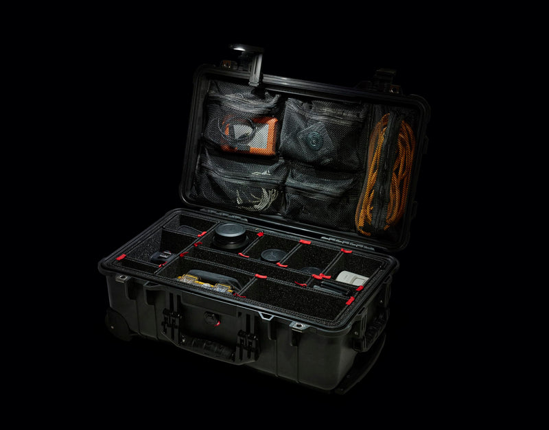 Pelican ModLight In-Case LED Light – Rechargeable, Pivoting Head, 3 Color Modes (Red, Blue, White), USB-C, 18-Hr Runtime Protector, Air, Storm, and Vault Cases