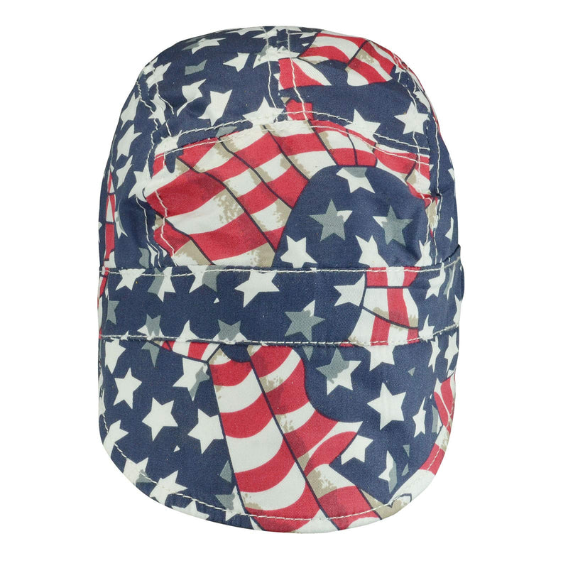RIVERWELD Welding Cap Pure Cotton Mesh Inside Liner for Welders Match Welding Helmet American Eagle Color Head Protection Flag 3