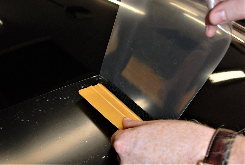 TA6X100-6'' x 100' - Temporary Track Day Paint Protection Clear Adhesive Film for Car 6" x 100'