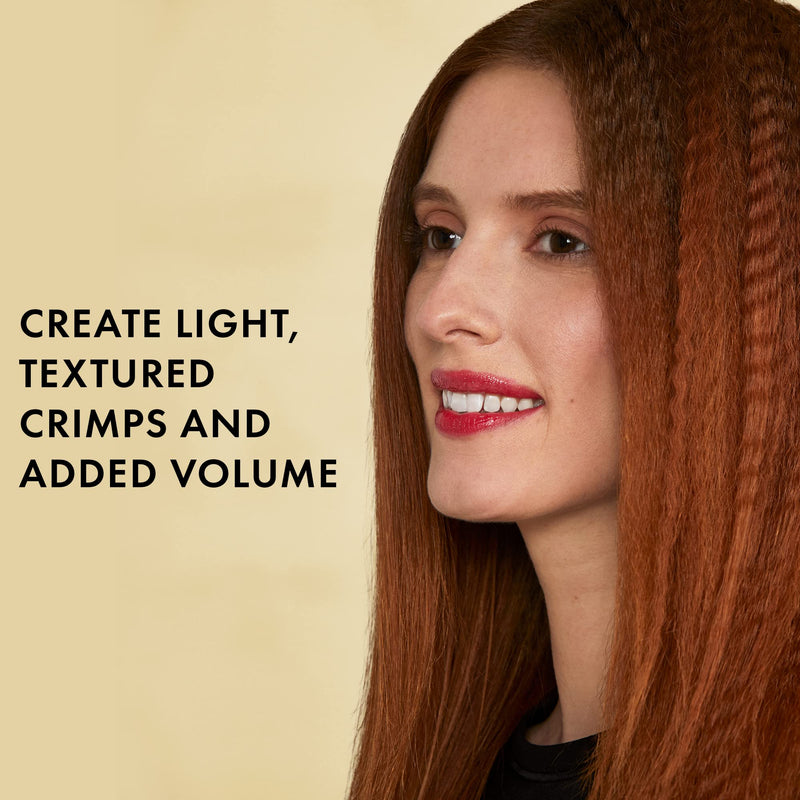 Hot Tools Professional 24K Gold 3-in-1 Crimper & Flat Iron Combo, 1 ½”, 1 ct.