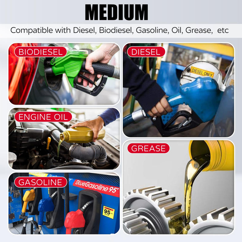 Molded Fuel Line Rubber Hose Elbow Bends Universal 45, 90, 135, 180 Degree Bend Fuel Hose (5/8 Inch ID) 5/8 Inch ID