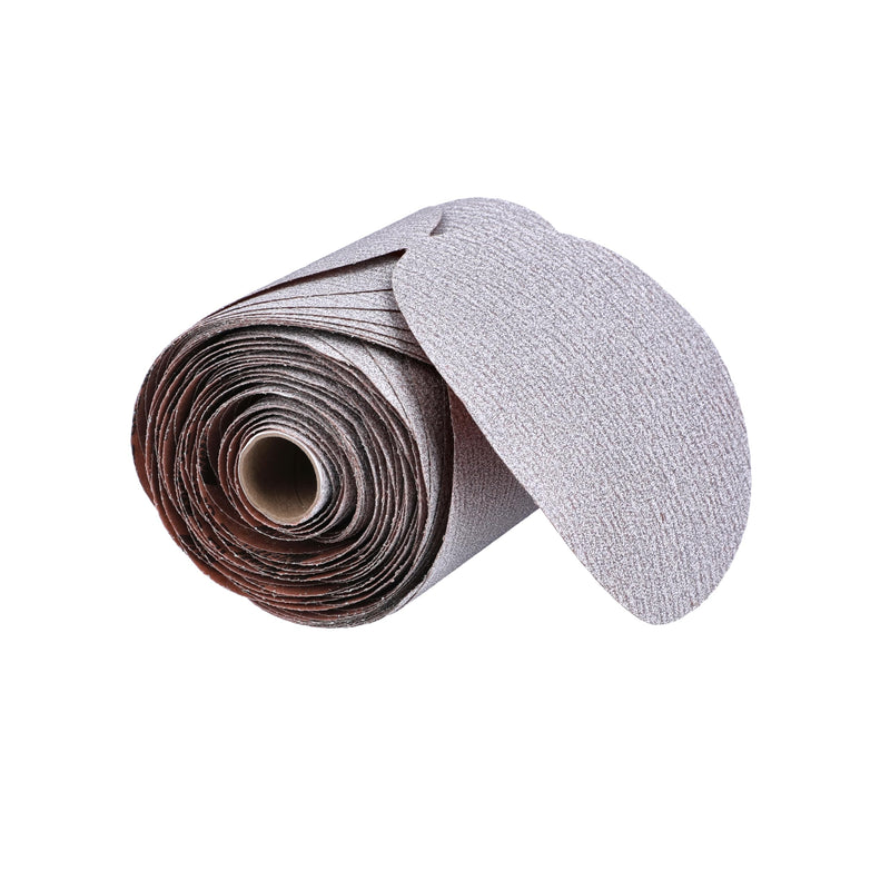 Norton A275OP PSA Adhesive Sandpaper Roll, 120 Grit Sandpaper, Woodworking and Automotive Sand Paper for Orbital Sander, 5 Inch Sanding Discs, Roll of 100 5 Inches 66261131462