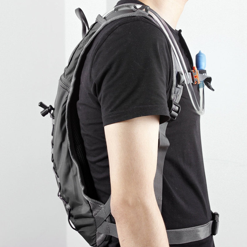 Unigear Hydration Pack Backpack with 70 oz 2L Water Bladder for Running, Hiking, Cycling, Climbing, Camping, Biking Gray