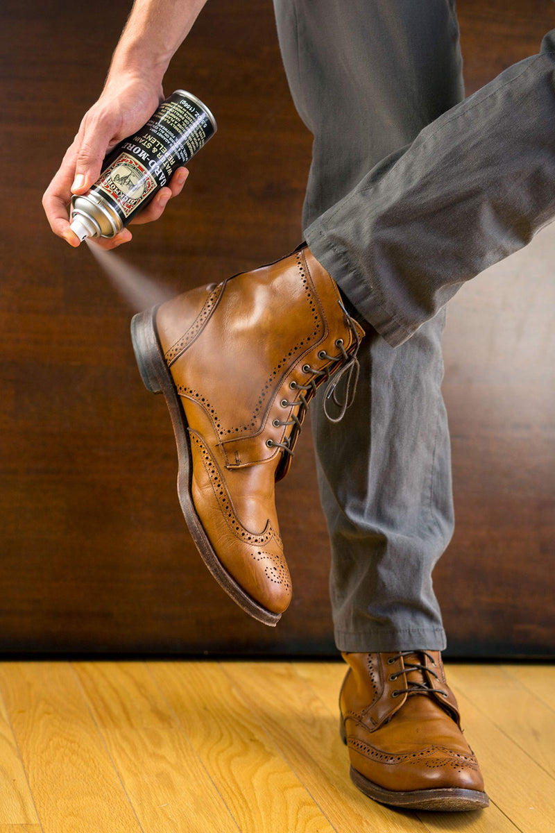 Gard-More Water & Stain Repellent 5.5oz- Leather Protector and Suede Protector Waterproofing Spray Guard for Boots, Shoes, Clothing, Hats, Jackets & More Aerosol