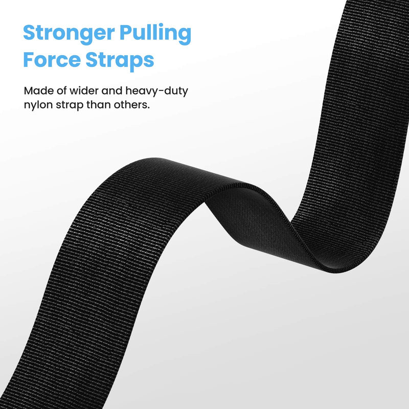BougeRV RV Awning Pull Straps, 9.8FT (118 Inches) Upgraded RV Camper Awning Parts Pull Down Straps Fits for RV/Travel Trailer/Camper Awning RV Accessories (2 Pack)