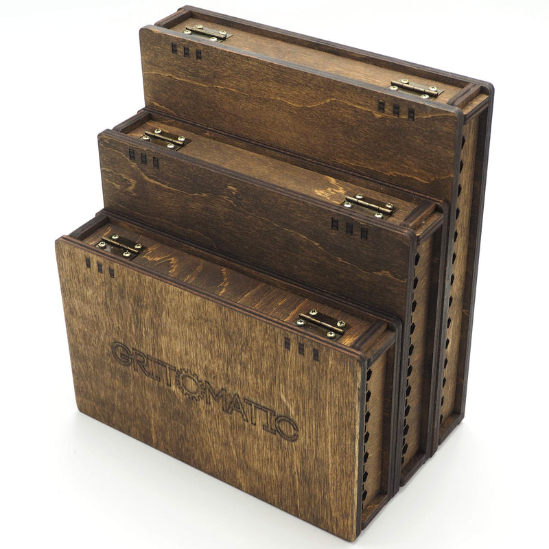 Plywood Storage Case for Edge Pro Stones (For 6 Stones)
