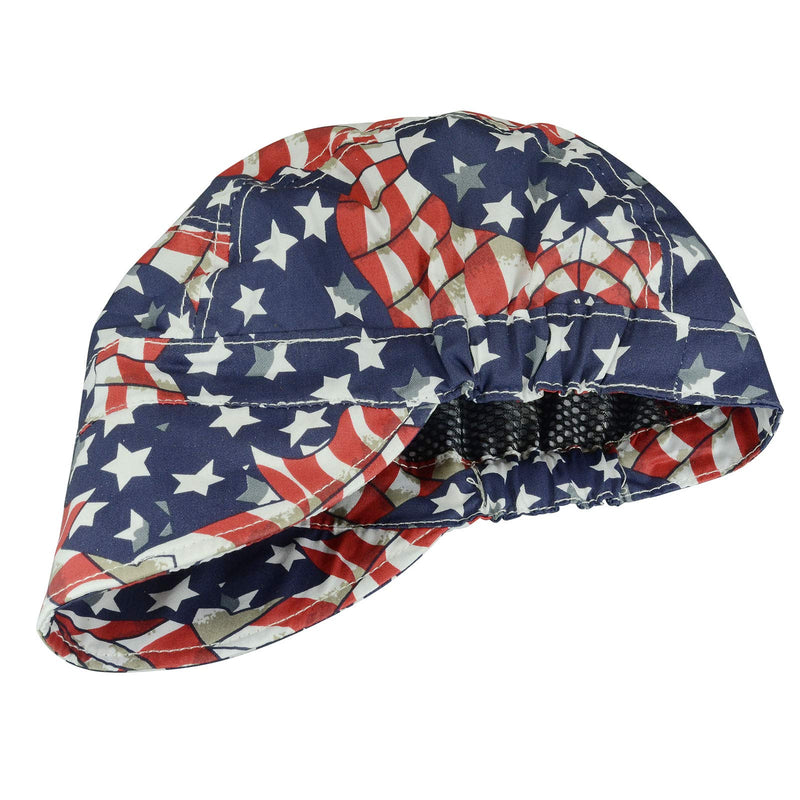 RIVERWELD Welding Cap Pure Cotton Mesh Inside Liner for Welders Match Welding Helmet American Eagle Color Head Protection Flag 3