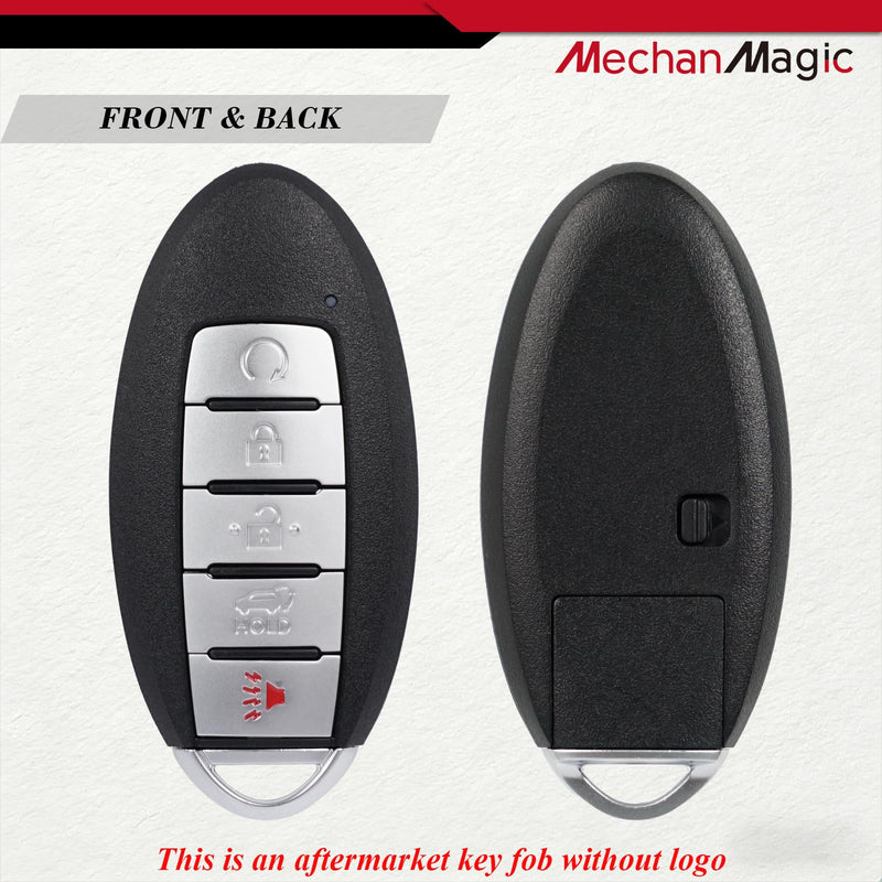 Key Fob Remote Replacement Fits for Nissan Murano 2019 2020 2021 2022 2023 / Pathfinder 19-20 KR5TXN7 285E3-9UF7A 285E3-9UF7B S180144905 Smart Keyless Pusht Start 5 Button