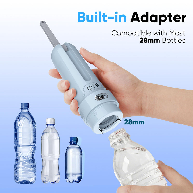 Portable Bidet for Travel | Bathroom - Rechargeable Electric Bidet Sprayer with 3 Pressure | Waterproof for Ultimate Personal Hygiene Cleaning at Home Office and Camping (Blue) Blue