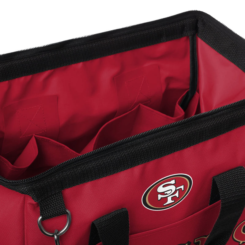FOCO NFL unisex-adult NFL Team Logo Tool Bag San Francisco 49ers One Size Team Color