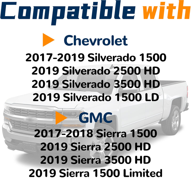 Battery Distribution Fuse Block Compatible with Chevy Chevrolet Silverado 2017 2018 2019 GMC Sierra 1500 2500 3500 HD 3500HD Replace 84354721 84043745 84095551 84460795