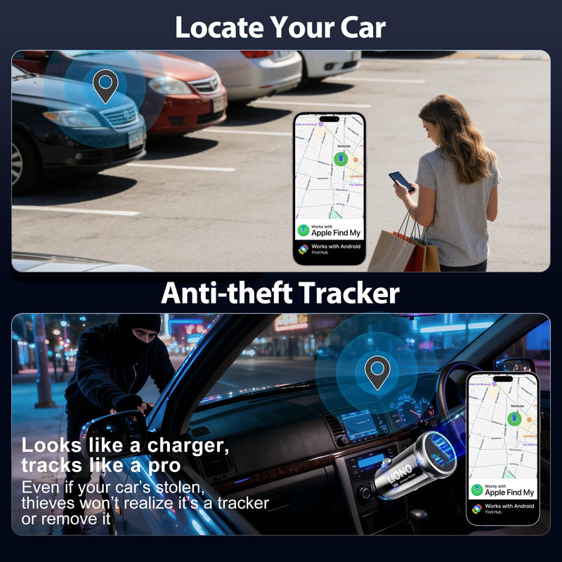 2026 NEW Car GPS Tracker for Vehicles with Rechargeable Battery | Compatible with iOS & Android, Anti-Theft Car Locator, Parking Finder, No SIM Card, No Monthly Fee 1 Pack · 𝗔𝗺𝗮𝘇𝗼𝗻 𝗖𝗵𝗼𝗶𝗰𝗲