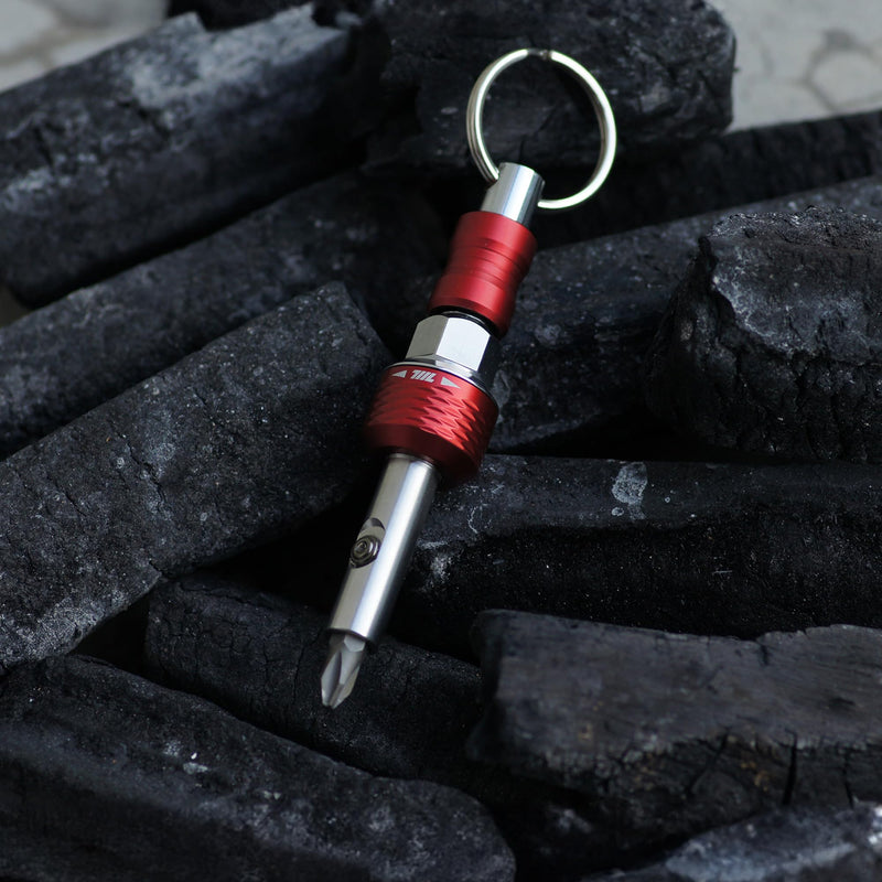 711L Inline Ratchet Driver FL - Compatible with Leatherman Multitools, Standard 1/4 inch Handles, 14mm Socket - for High Torque Heavy Duty Use