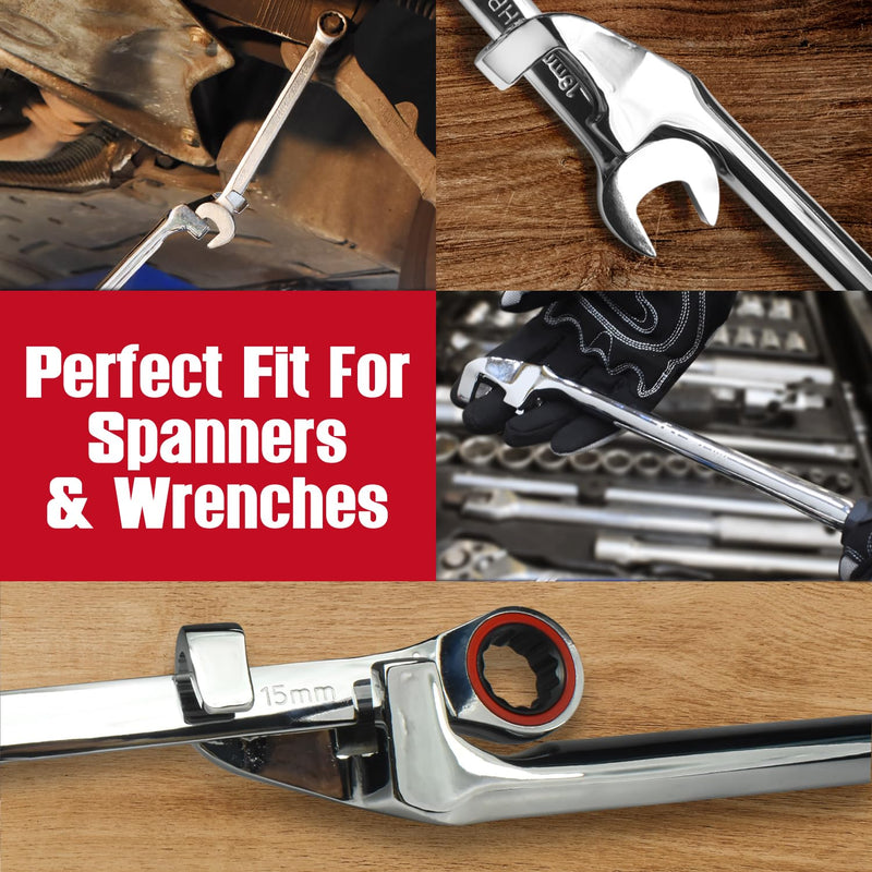 CROM 15-Inch Wrench Extender Tool - Extension Wrench Torque Multiplier Tool Bar For Maximum Leverage, Offers Extra Torque To Remove Tight Fasteners, Ideal for DIY and Mechanics 15" Wrench Extender