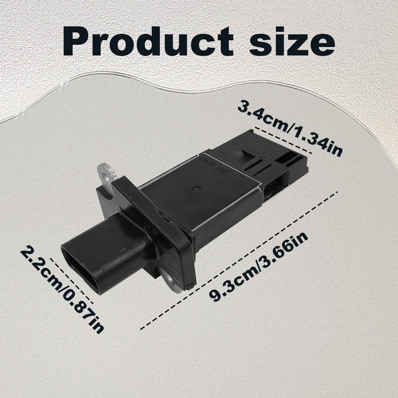 Mass Air Flow Sensor MAF Sensor 3L3Z-12B579-BA MAF0012 Compatible with Ford Escape Expedition Explorer F150 F250 F350 Lincoln MKX MKZ Navigator Town Car Mercury Mariner Mountaineer