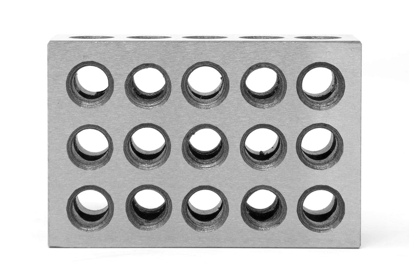 WEN 10423 3 x 2 x 1-Inch Steel-Hardened Precision 123 Blocks, Two Pack 1 x 2 x 3 in