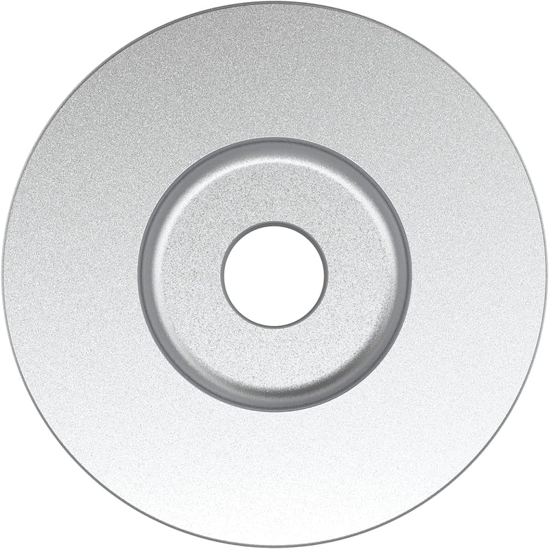 45 RPM Adapter, for 7 Inch Vinyl Record Players and Technics Turntables, Solid Aluminum Dome 45 Adapter Silver