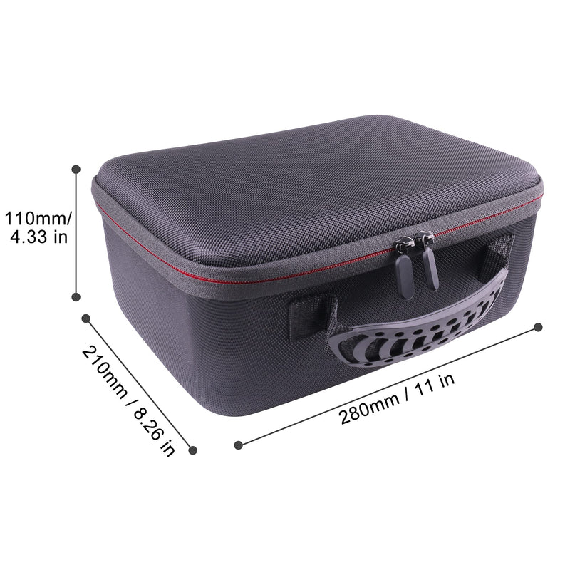 Hard Case with Customizable Foam Insert, 11 x8.26 x4.33 inch Hard Sided Camera/Digital Case EVA Shockproof Outdoor case, Suitable for Small Drone, Camcorder,Pistol, Action Camera, and Others