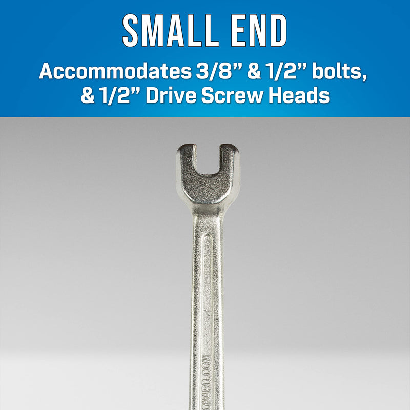 Jonard Tools JIC-650, Lineman's B Type Double Ended Wrench, 13" Length