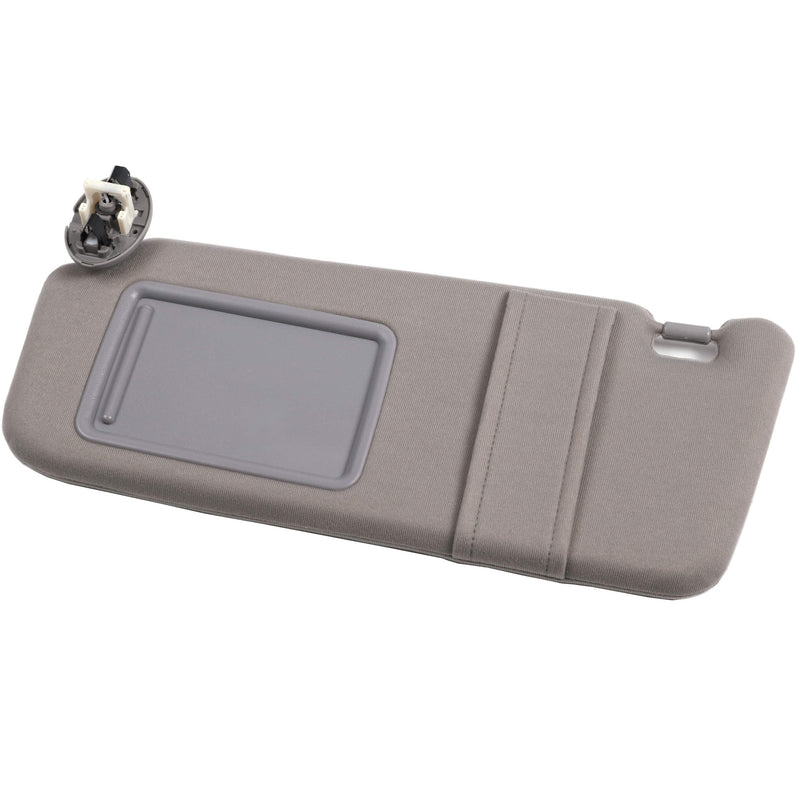 Ezzy Auto Gray Left Driver Side Sun Visor fit for Toyota Camry with Sunroof and Light 2007 2008 2009 2010 2011