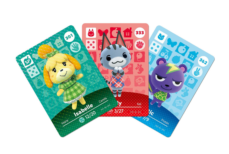 Nintendo Animal Crossing amiibo Cards Series 4 (6-Pack) - Nintendo Wii U Multicolor