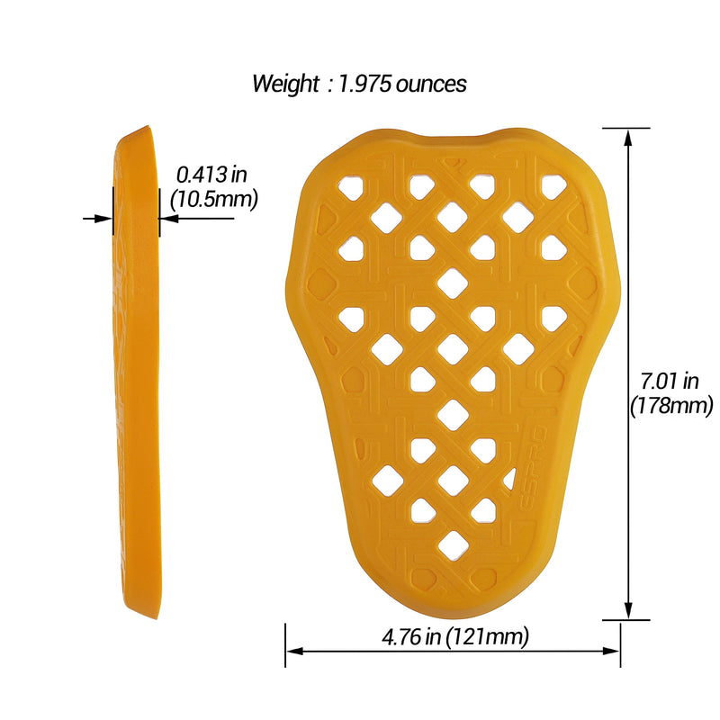 CE Level 2 Motorcycle Armor Motorcycle Protector CE Armor for Motorcycle Jackets Pants Inserts Pads HIP