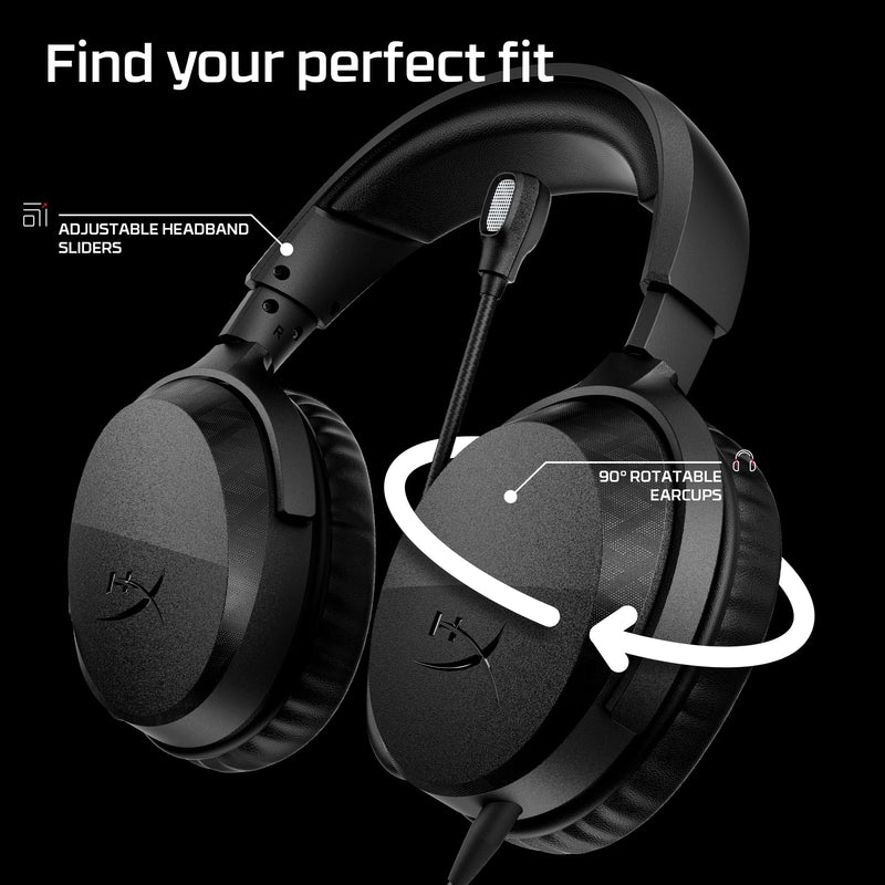 HyperX Cloud Stinger 3 Wired, Gaming Headset for Xbox, HyperX Signature Comfort, Adjustable Headband, Wired, Black (2026)