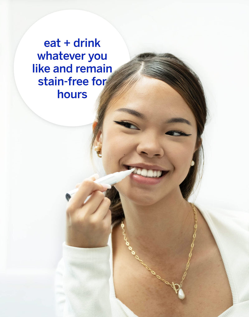 Supersmile Whitening Bolt Teeth Whitening Pen, Stain Prevention & Instant Brightness, Teeth Whitening Pen with Calprox® and EDTA, Blocks Stains up to 6 Hours, Fresh Mint, Enamel Safe