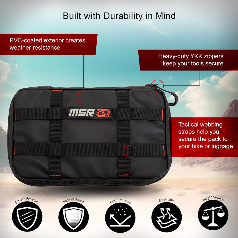 MSR™ Tool Pack – Off-Road Motorcycle and Powersports Maintenance Set
