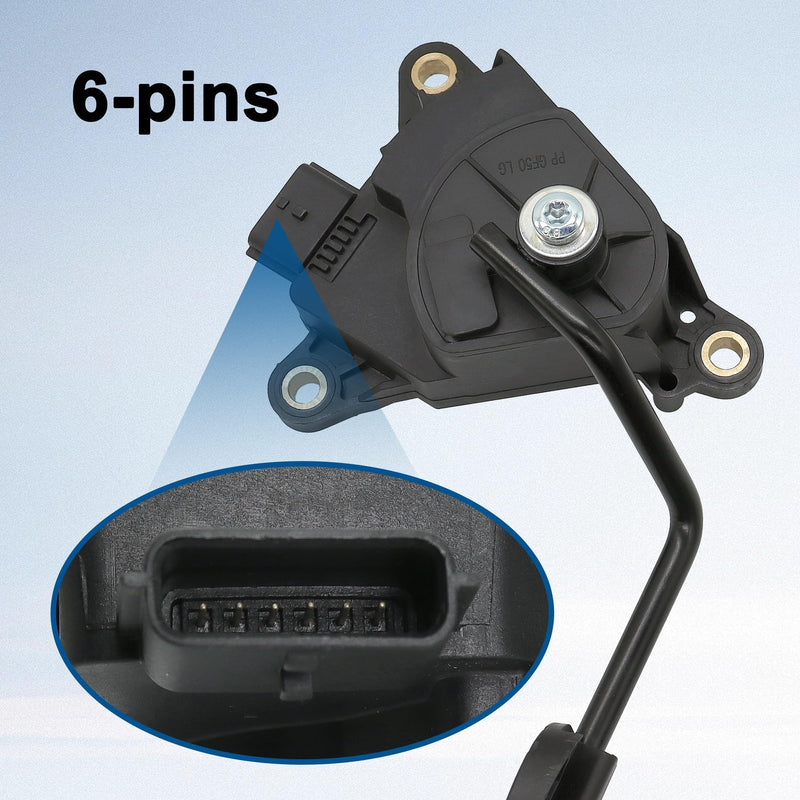 Accelerator Pedal with Position Sensor Assembly Fit for Nissan Versa 2007-2011,for Cube 2011-2014 Replace 180021JY0B