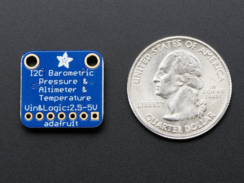 Adafruit MPL3115A2 - I2C Barometric Pressure/Altitude/Temperature Sensor [ADA1893]