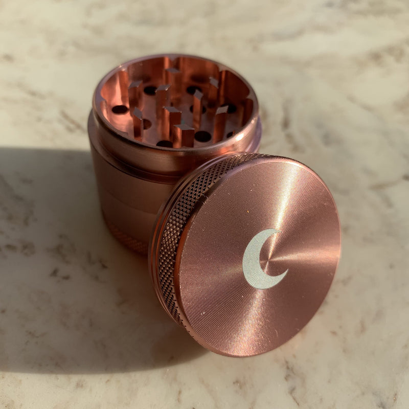 Brando Moon Small Manual Kitchen Crusher Rose Gold 1.6 inch (Rose Gold)