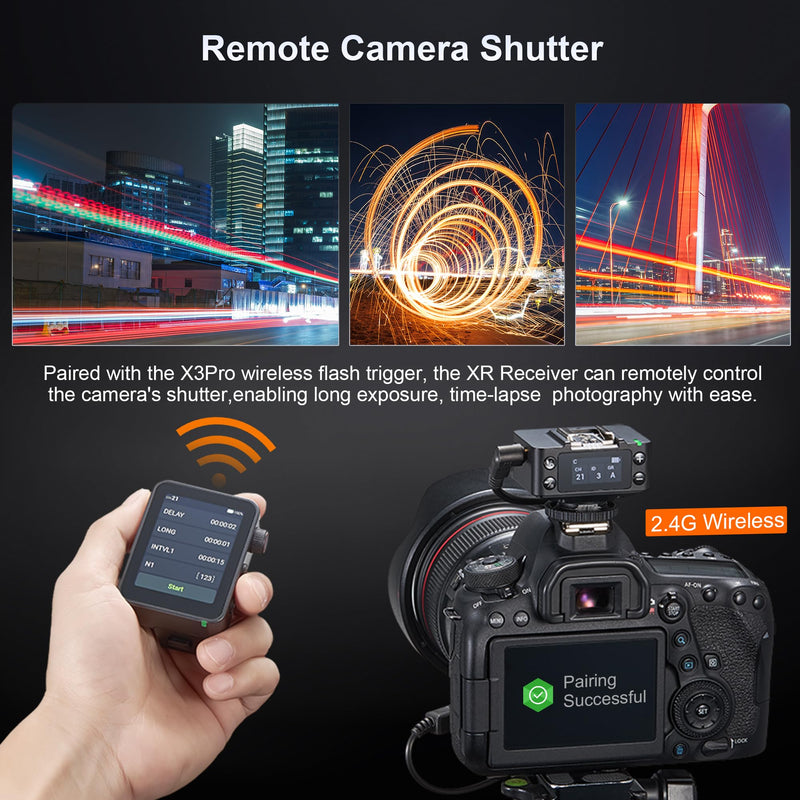 Godox XR 2.4G TTL High Speed Sync Wireless Flash Trigger,Remote Flash Receiver (for Sony)