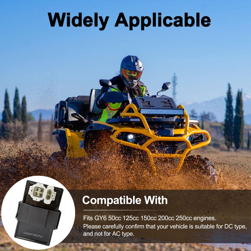 6 Pin DC CDI Box for 150CC 200CC 250CC Roketa Taotao Jonway Mopeds Scooters Go Karts Dune Buggy Parts