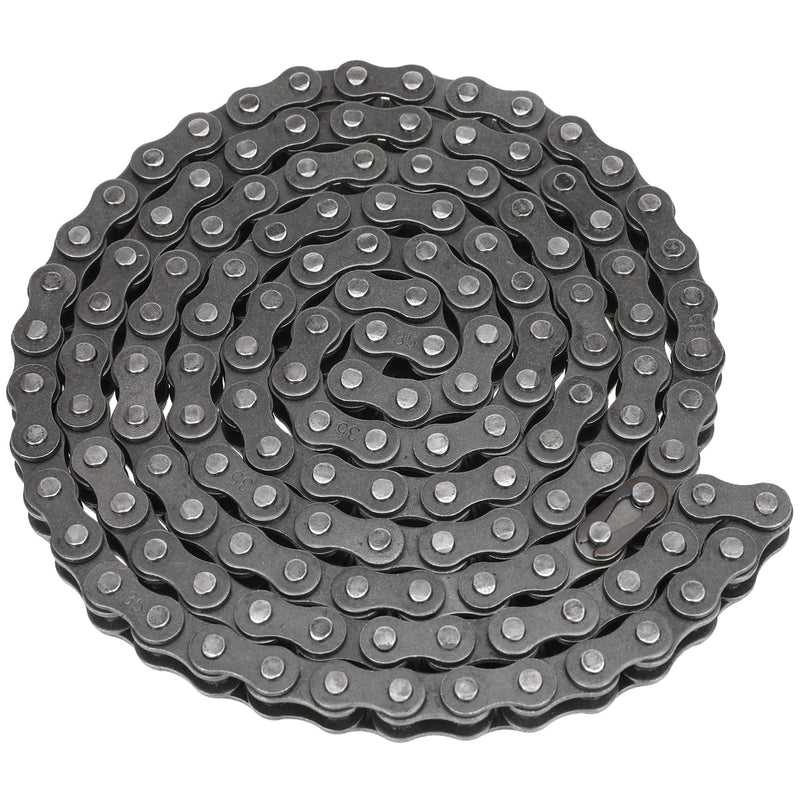 YOXUFA #35 Roller Chain for Mini Bike Coleman CT100U CC100X Baja Doodle Bug Dirt Bug Racer DB30 Motovox MBX10 MBX11 MMB80 Predator 79cc 97cc 100cc Engine Powersports Parts 140 Links Drive Chain