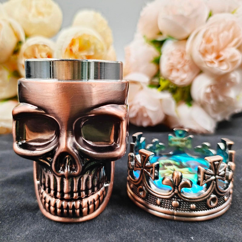 Skull Grinder Crusher 1.8 Inch (Copper Black) Copper Black