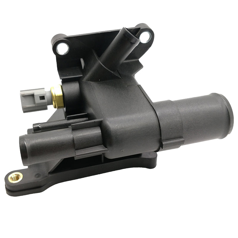 Coolant Water Outlet Flange + Sensor for 2006-2015 Mazda 3 Mazda 5 Mazda 6 CX-7 2.0L 2.3L 2.5L L4 LF941517Z LF9415179A