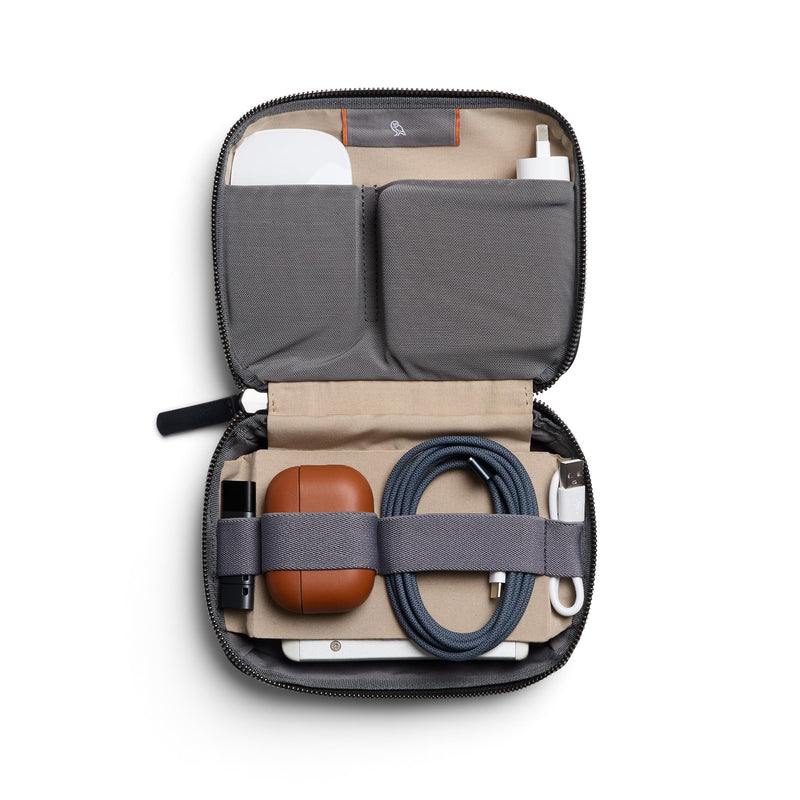 Bellroy Tech Kit Compact, Tech Accessories Organizer - Nightsky | Compact tech organizer for a charger, cables, a mouse, a power bank, USB keys and dongles