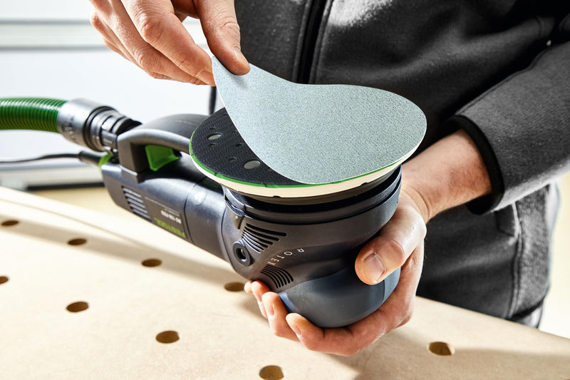 Festool 203304 Granat Net P100 Grit 6-Inch (150mm) Diameter Abrasive Sanding Discs, 50-Pack