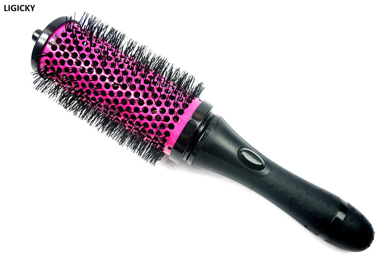 LIGICKY Blowout Brush Set with 2.3’’ Detachable Barrels Round Brushes Hair Styling Tool, 1 Handle 5 Barrels, Large L (Pack of 6)