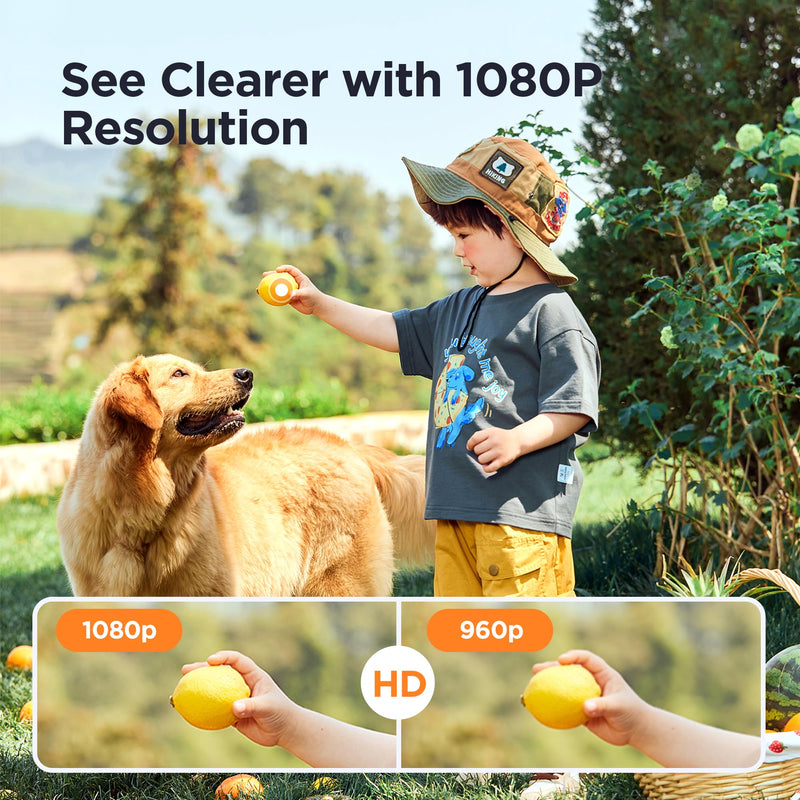 TIGERSECU 1080P Metal Wide Angle Dome Security Camera for DVR, Weatheproof for Indoor/Outdoor Use, Hybrid 4-in-1 OSD Switch for TVI/CVI/AHD/CVBS DVRs (Power Supply and Coaxial Cable Sold Separately) 1