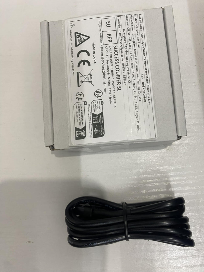 Water Temperature Extension Line for Water Thermometer Oil Temperature Gauge (112cm)