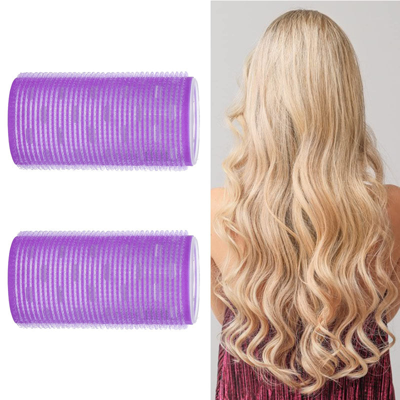 Yinhing Hair Rollers, 2 Pack Self Grip Bangs Hair Curling Tools, Sleep Hair Curlers, DIY Makeup Tools