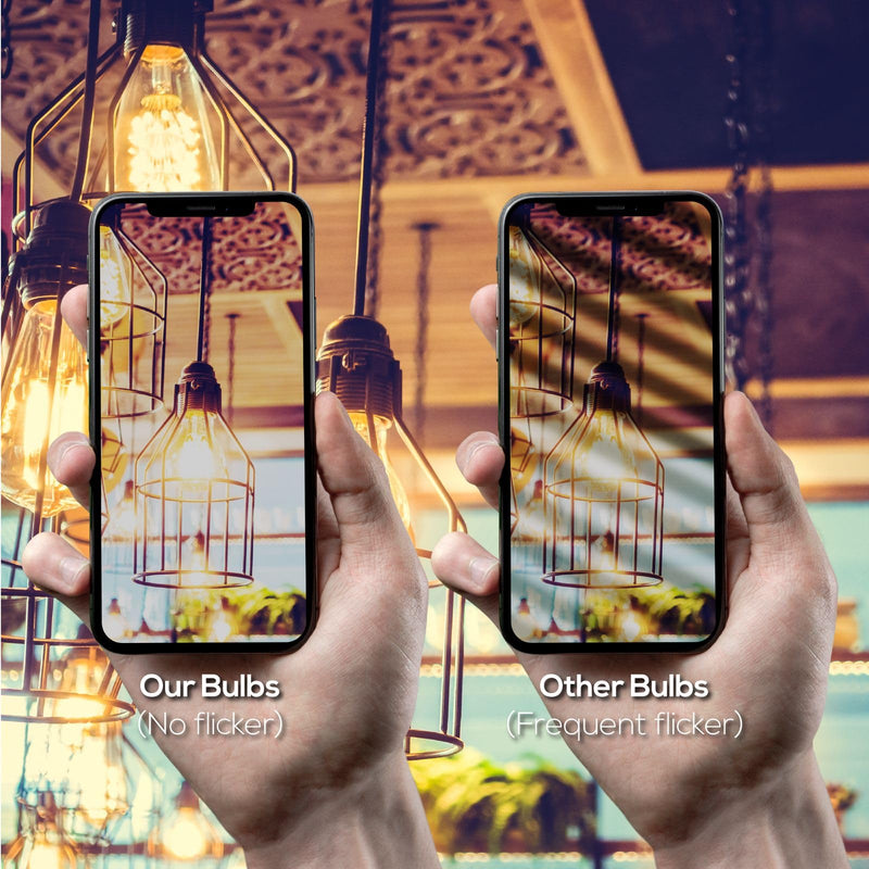 A15 LED Light Bulb 4W (40W Equivalent), 2700K Warm White, Dimmable Edison Filament, 400 Lumens, E26 Medium Base, Clear Glass – Ceiling Fan, Refrigerator/Appliance, Vanity & Chandelier (6-Pack) 4w Warm White 2700k Led 3.5 In (6 Pack)