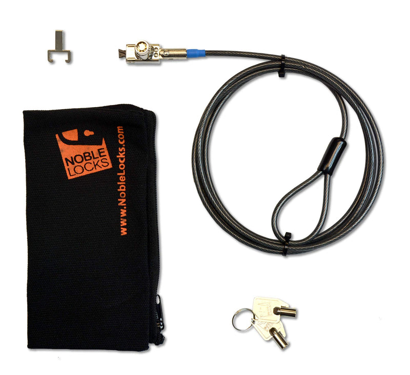 TZ04T Compact Wedge Lock with Barrel Key for Dell Latitude Laptops