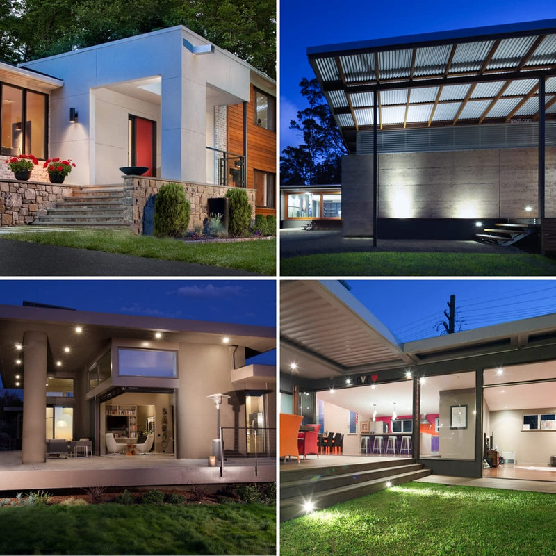 Gonhom Par38 led Flood Lights Outdoor Light Bulb,Dimmable 1800LM,20W Replace up to 200W,Outdoor Flood Light Bulbs for Backyard,Garage,Porch,Garden,6 Pack 5000K Daylight 6 Pack